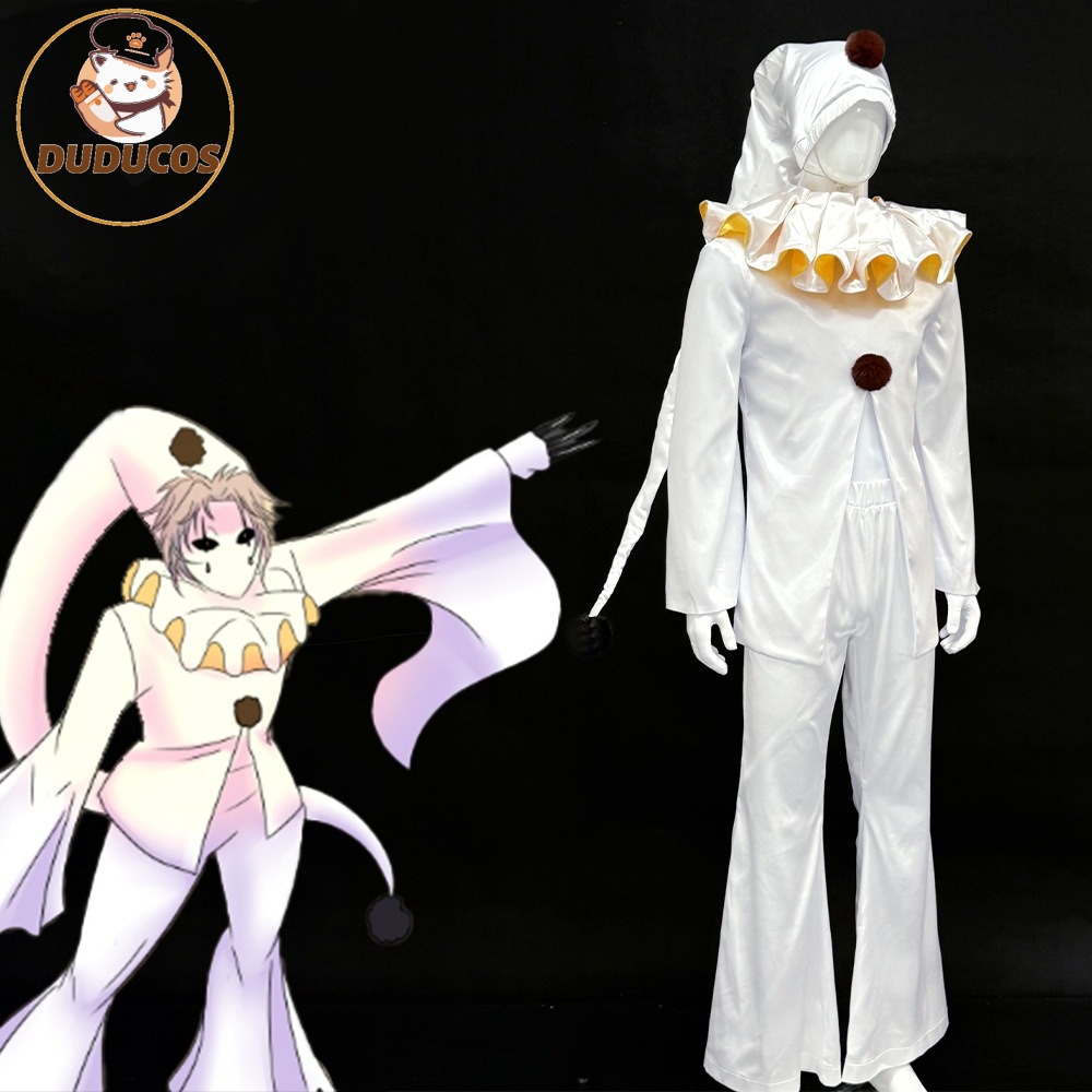 Women'S Accessories For Suit - DUDU-R ザ・フリーク・サーカス ホワイトピエロ クラウン コスプレ衣装 ハロウィン