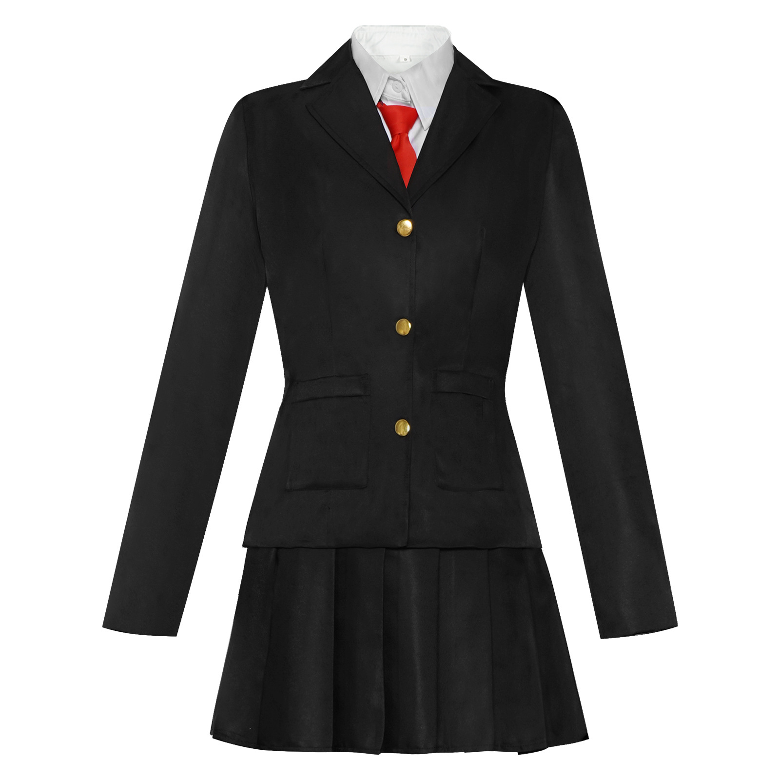 Women'S Essential Accessories - 川上富江 COS セット 富江の制服 + ウィッグ