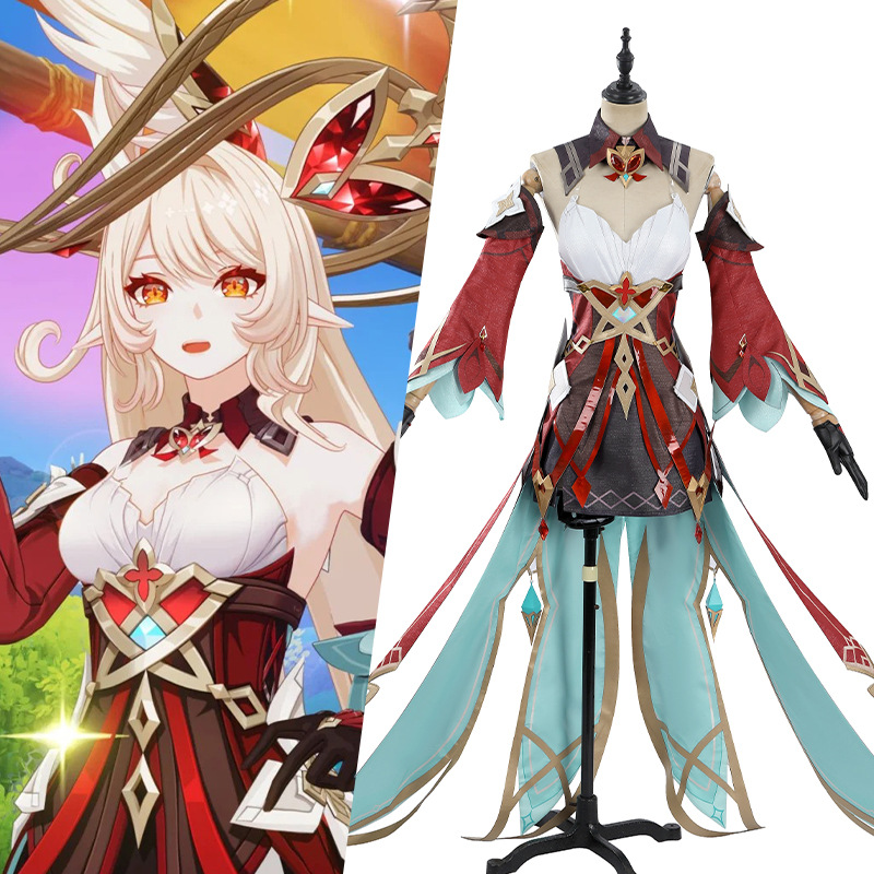 Women'S Accessories For Suit - 原神インパクト アリス コスプレセット 魔女の集会 アニメゲームドレス衣装 コスプレドレス