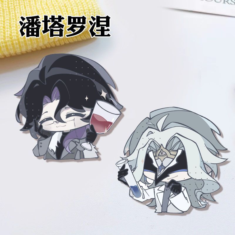 Women'S Accessories For Suit - 原神インパクトドットーレパンタローネアニメゲームアクリルブローチピンコスプレバッジアクセサリー服バックパックギフト