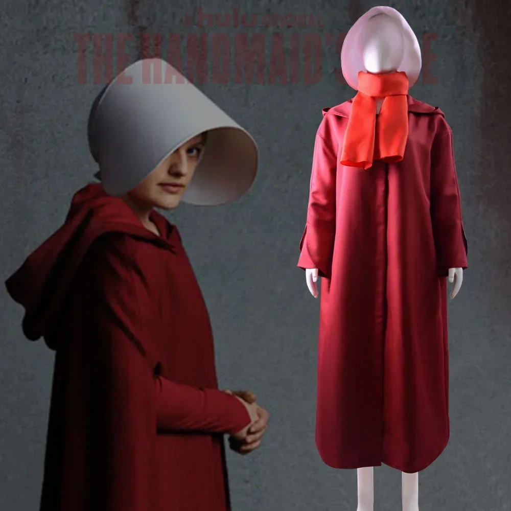 Women'S Red Accessories - ハンドメイドの物語 コスプレ衣装 ハンドメイド オフロッド 女性 赤いマントドレス