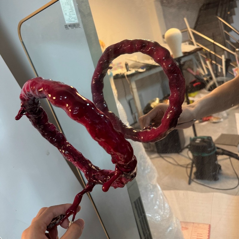 アニメマキマコスプレチェーンソーcos赤い大腸帽子恐ろしいロ - Women'S Red Accessories のレビューと価格