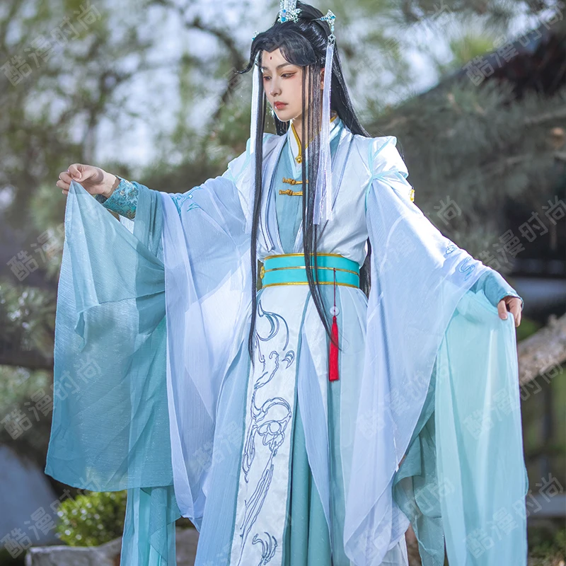 シーシンシュアン コスプレ衣装 風師娘 漢服 アニメ 天官賜 - Women'S Accessories For Suit のレビューと価格