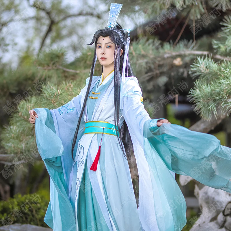 シーシンシュアン コスプレ衣装 風師娘 漢服 アニメ 天官賜 - Women'S Accessories For Suit のレビューと価格