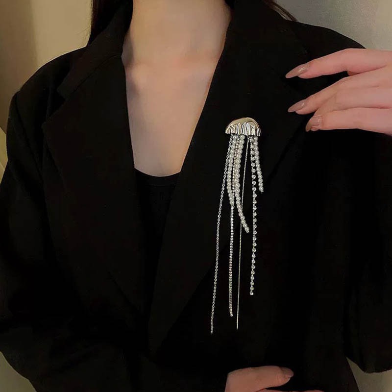 手頃な価格の高級花柄タッセルブローチ、男性と女性向け、ジュエ - Women'S Affordable Accessories のレビューと価格