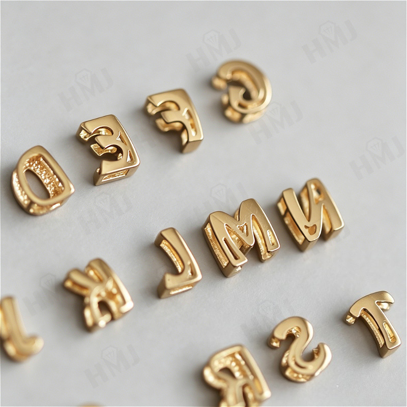 レターネックレス S925 シルバーメッキ 18K ゴールド - Women Accessories Name In English のレビューと価格