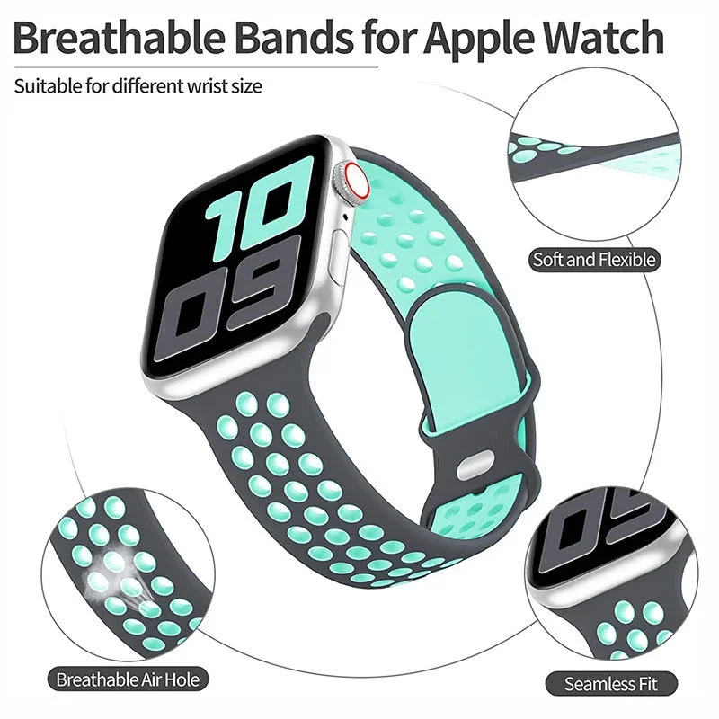 Apple Watch用シリコンストラップ,iwatchシリ - Women'S Accessories Nike のレビューと価格