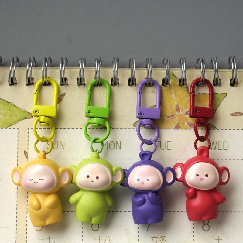 4 個ホット漫画テレタビーズシリーズペンダント創造性絶妙なか - Women'S Key Accessories のレビューと価格