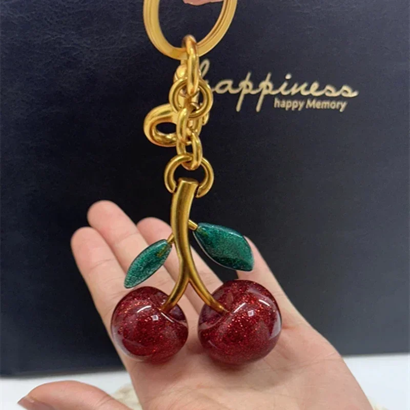 ファッションチェリーキーホルダー夏のフルーツチェリーペンダン - Women'S Accessories Coach のレビューと価格