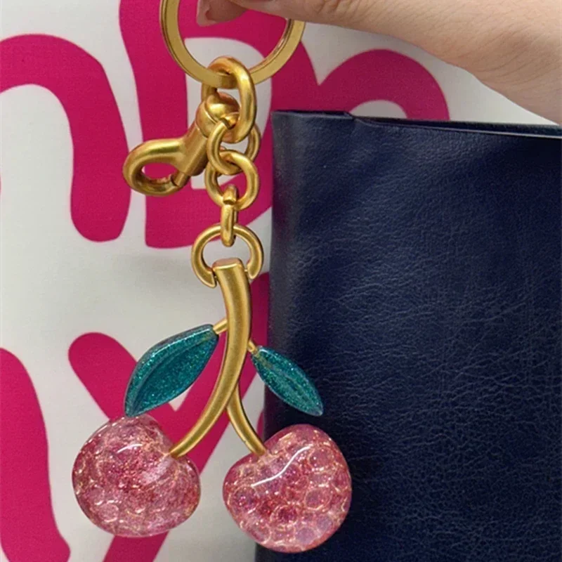 ファッションチェリーキーホルダー夏のフルーツチェリーペンダン - Women'S Accessories Coach のレビューと価格