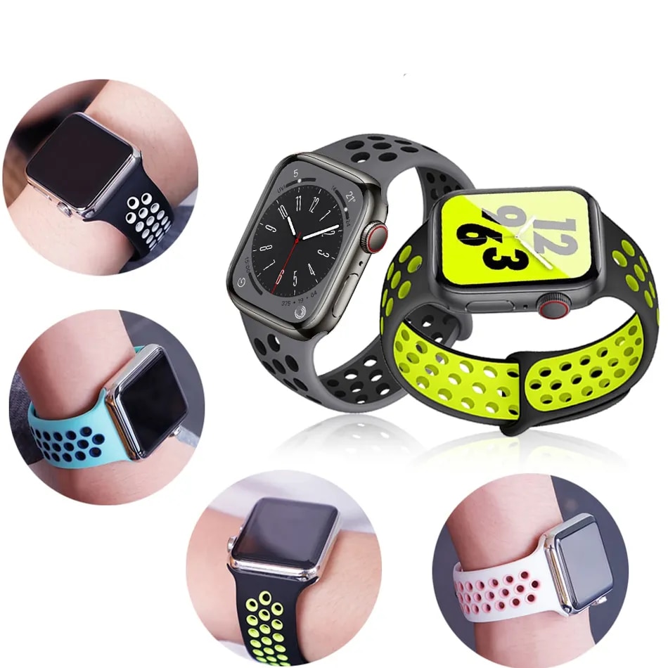 Apple Watch用シリコンストラップ,iwatchシリ - Women'S Accessories Nike のレビューと価格