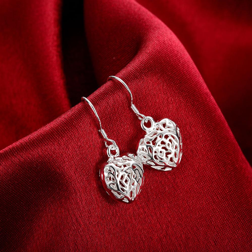 925 スターリングシルバーボヘミア中空ハートペンダントネッ - Women'S Affordable Accessories のレビューと価格