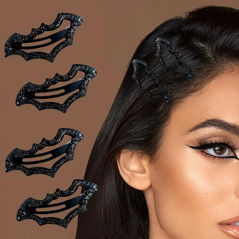 10 個ハロウィンコウモリヘアピンセットマルチカラーかわいい - Women'S Essential Accessories のレビューと価格
